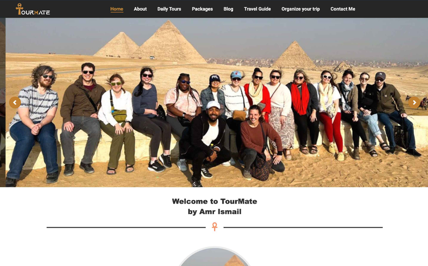 TourMate Website